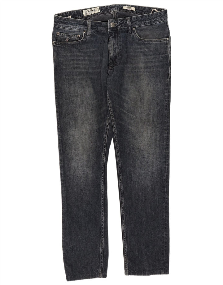 Ανδρικό Slim Jeans Marlboro Classics W34 L30 Navy Blue