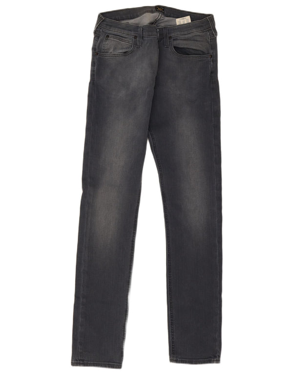 Lee Mens Luke Slim Jeans W32 L32 Γκρι βαμβακερό