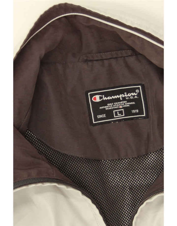 Ανδρική αθλητική φόρμα Champion Top Jacket Large Grey Colourblock