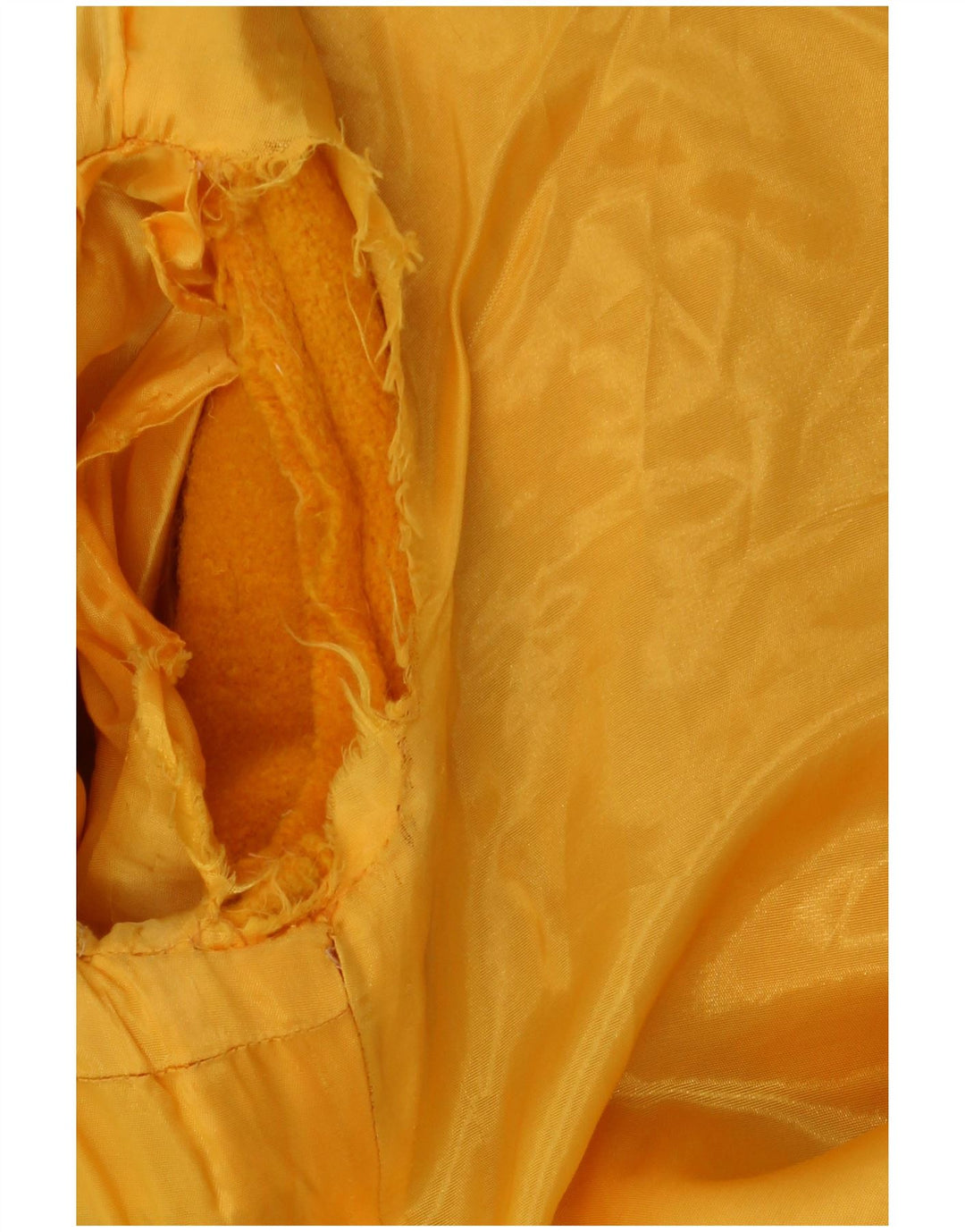 Vintage γυναικείο πανωφόρι UK 12 Medium Yellow