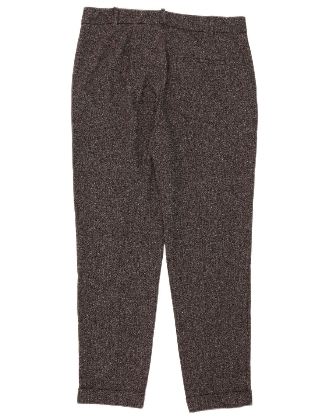 Zara Γυναικείο Slim Suit Παντελόνι Medium W28 L27 Brown Flecked