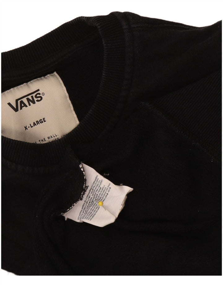 Ανδρικό γραφικό φούτερ Vans Jumper XL Μαύρο βαμβακερό