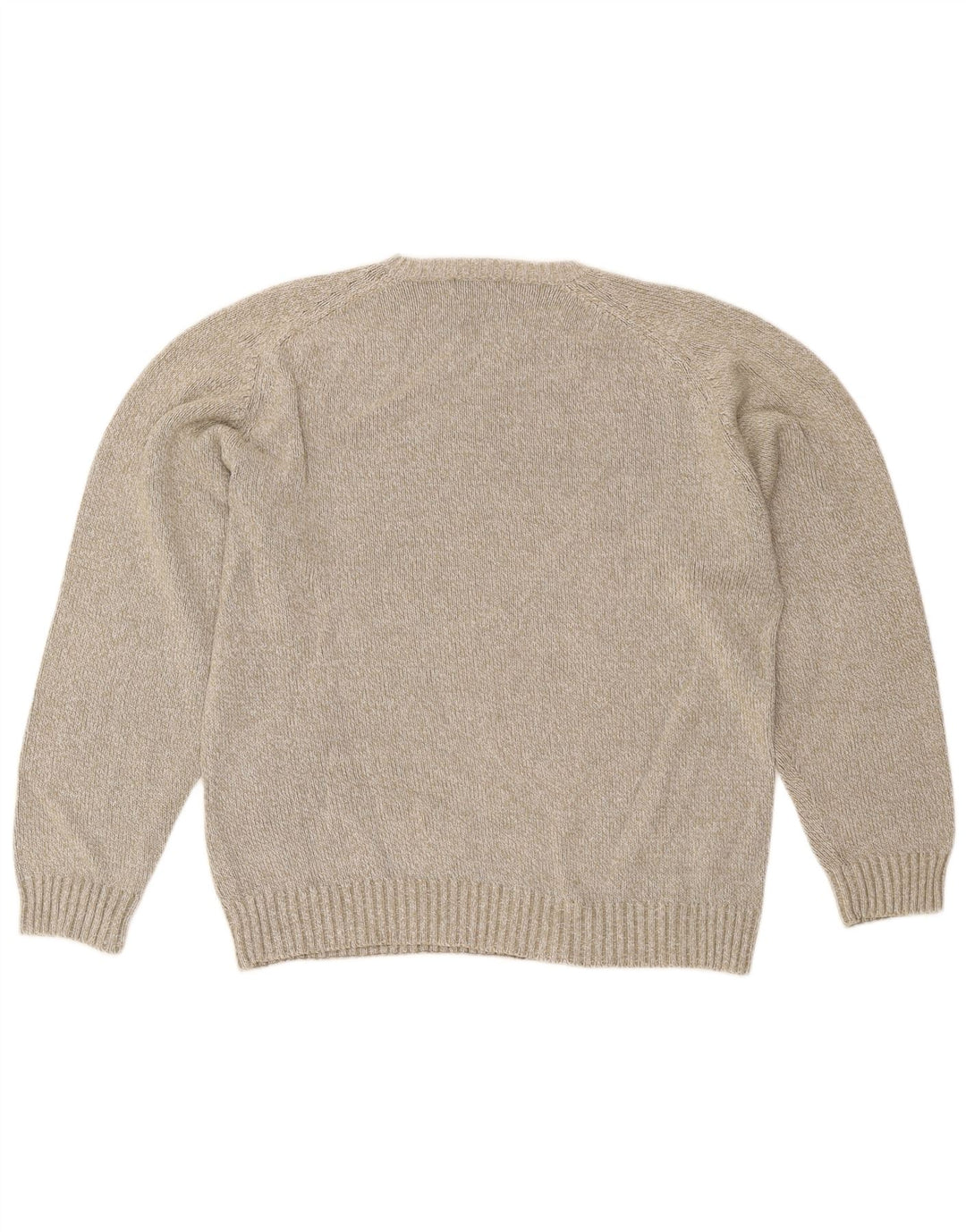 Ανδρικό πουλόβερ Kappa Crew Neck Jumper Μεγάλο Μπεζ Βαμβακερό