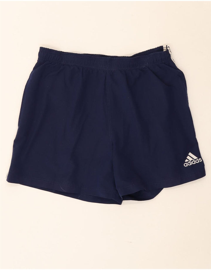 Ανδρικό αθλητικό σορτς Adidas μεγάλο μπλε ναυτικό πολυεστέρα