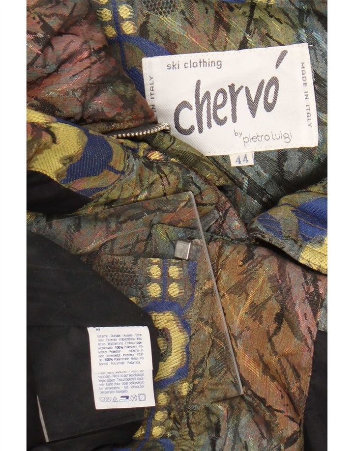Chervo Γυναικείο Σκι Oversized Gilet IT 44 Medium Πολύχρωμο Floral