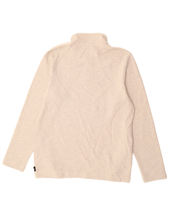 Ανδρικό φούτερ με φερμουάρ Ted Baker, Jumper, μέγεθος 2, μικρό γκρι βαμβακερό