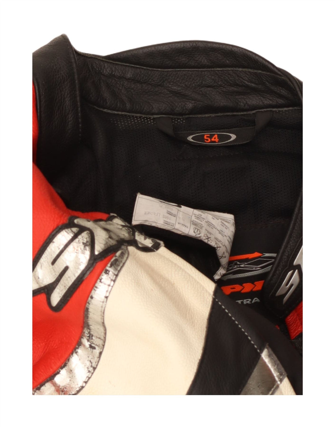 Spidi Mens Graphic Moto Racer Jacket IT 54 2XL Πολύχρωμο Colourblock