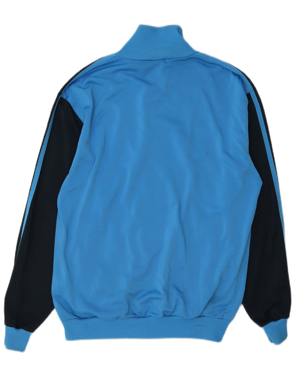Ανδρική φόρμα Adidas Top Jacket UK 36/38 Small Blue Colorblock Polyester