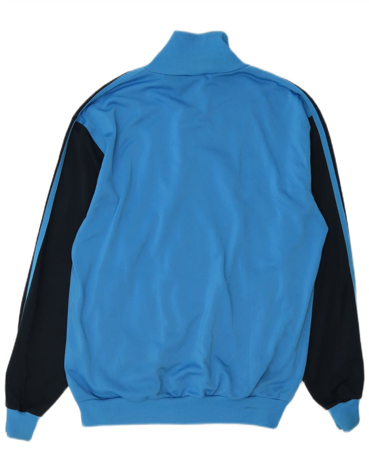 Ανδρική φόρμα Adidas Top Jacket UK 36/38 Small Blue Colorblock Polyester