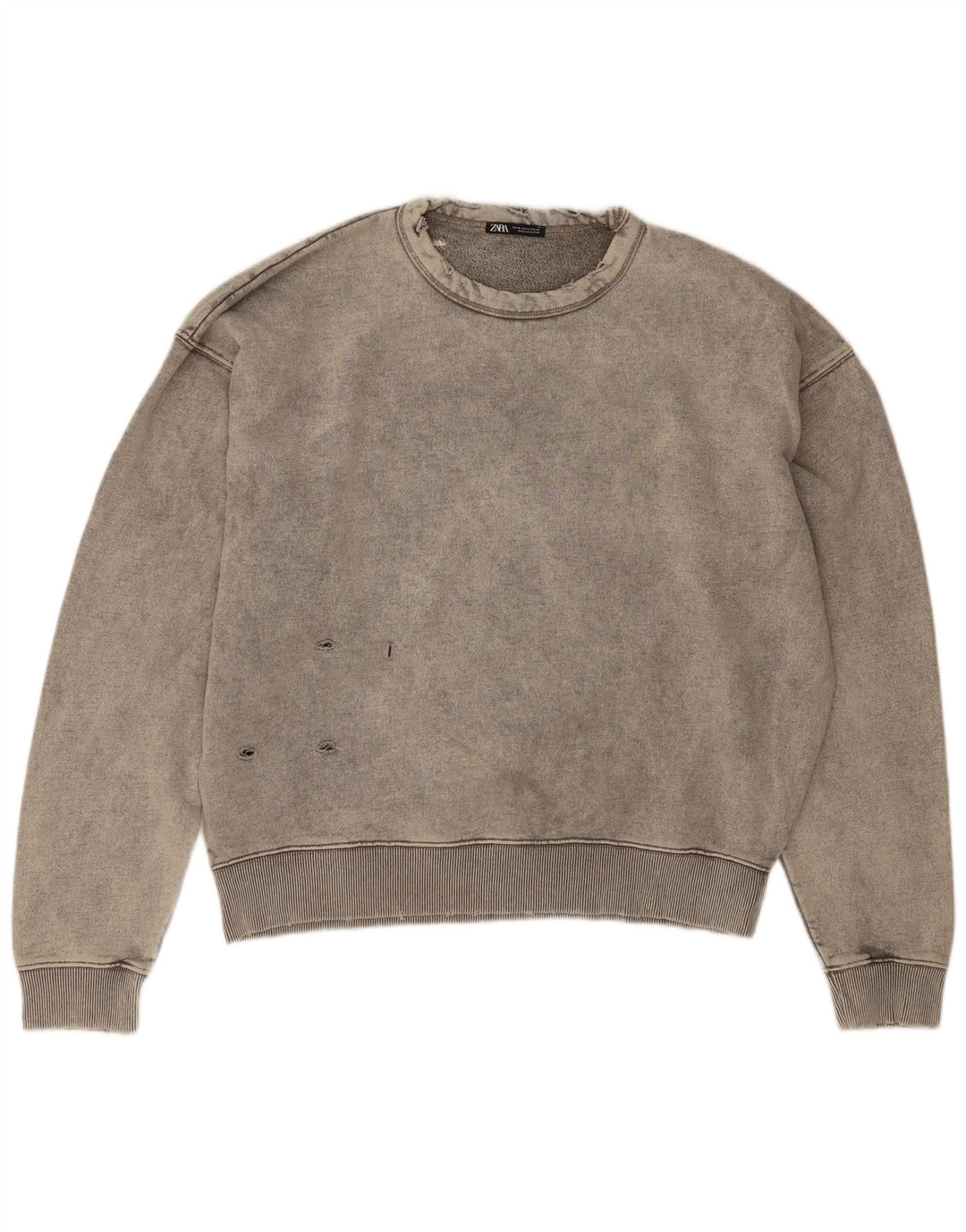 Ανδρικό φούτερ Zara Jumper XL Γκρι βαμβακερό