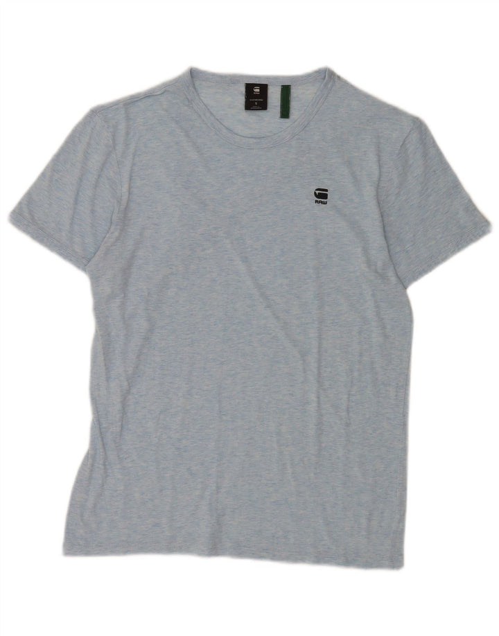 G-Star Ανδρικό T-Shirt Μπλουζάκι από βαμβακερό Small Blue Flecked