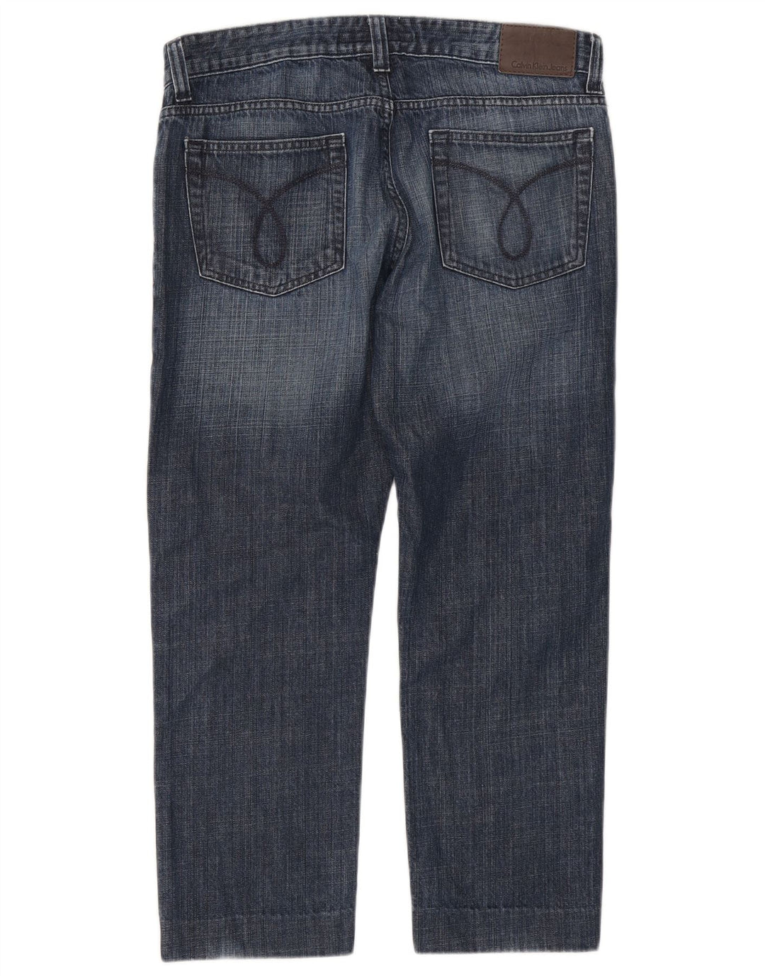 CALVIN KLEIN Γυναικείο Crop Skinny Jeans W33 L26 Μπλε