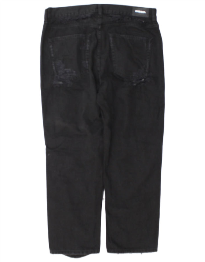 Diesel γυναικεία Aryel Distressed Regular Straight Jeans W29 L25 Black Classic
