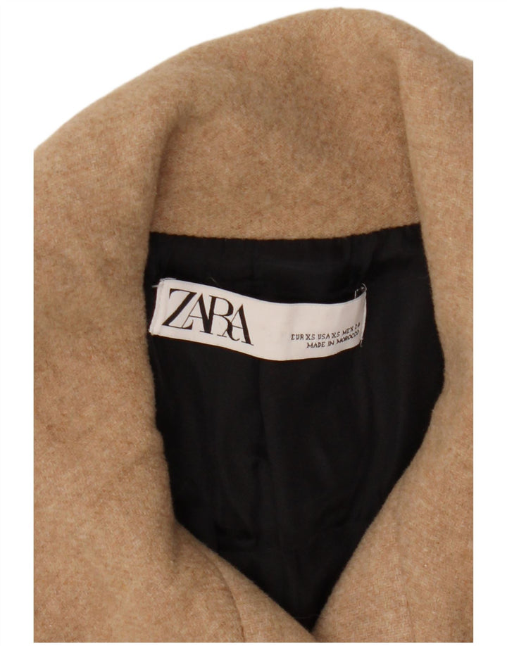 Γυναικείο παλτό Zara Loose Fit UK 6 XS Beige
