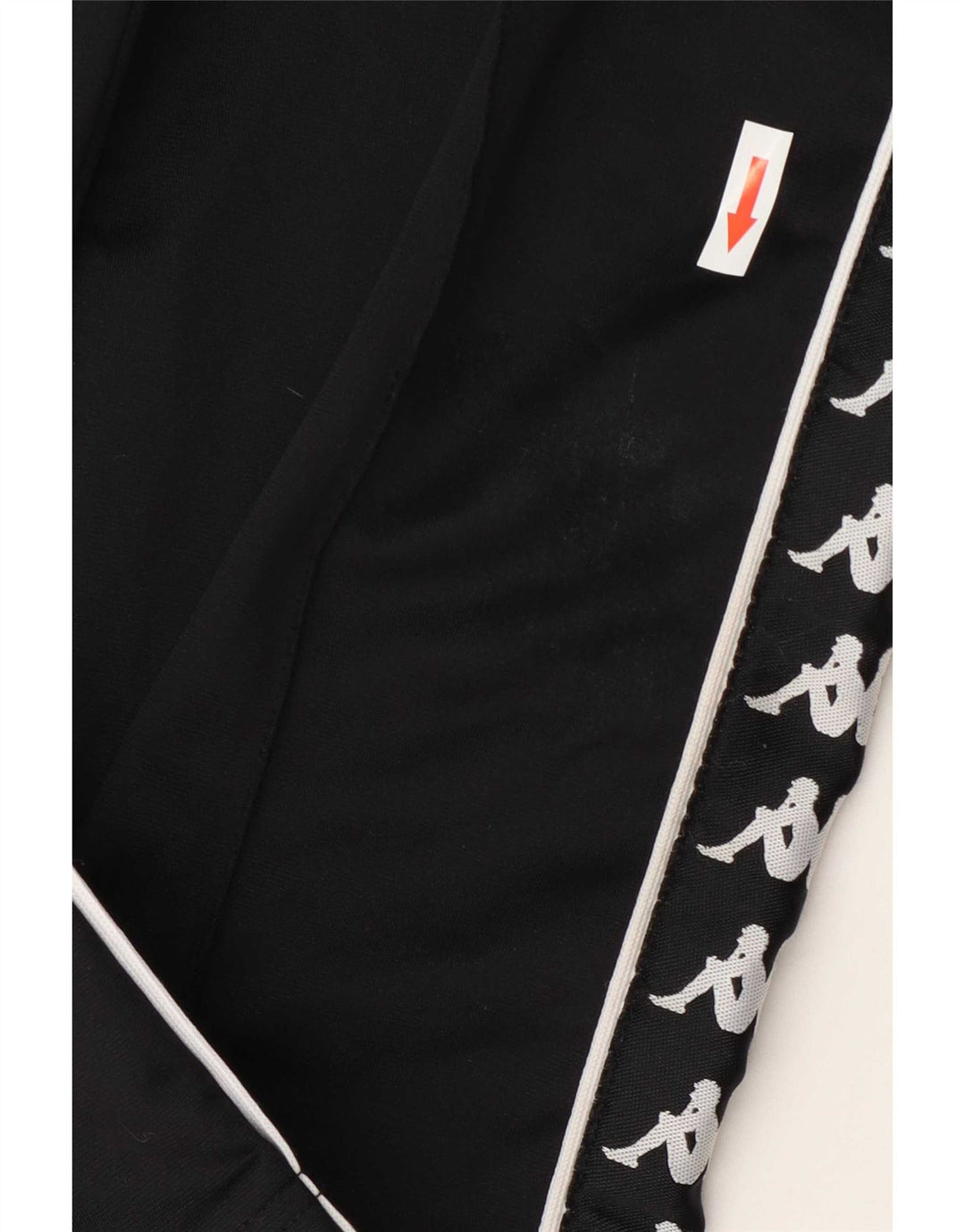 Παντελόνι αθλητικής φόρμας Kappa Boys Graphic 7-8 Years Black Polyester