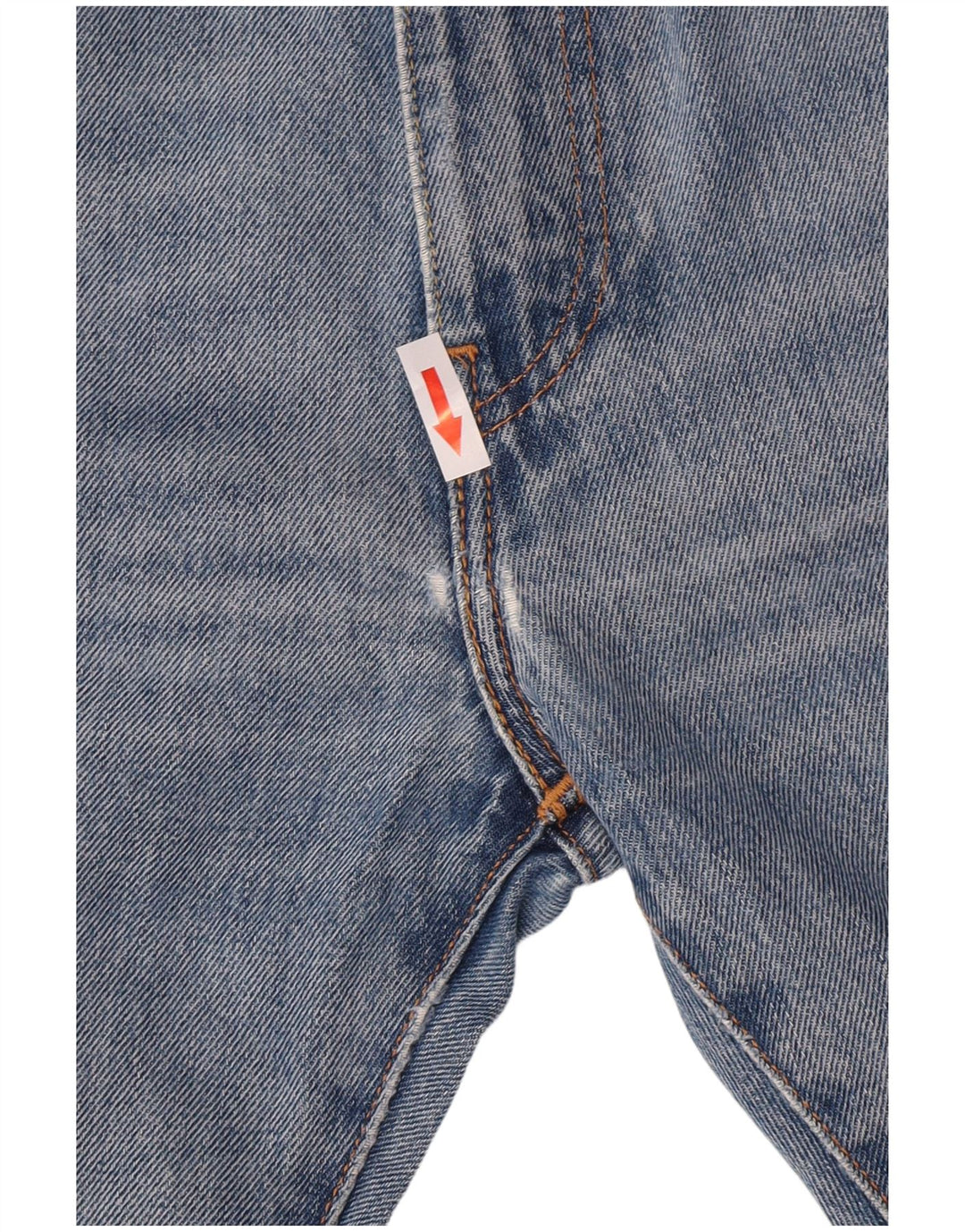 Levi's Mens 505 Straight Jeans W34 L32 Μπλε βαμβακερό