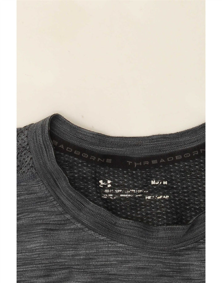 Under Armour Ανδρικό κάλυμμα θερμότητας με μακρυμάνικο μεσαίο γκρι φλύκταινα