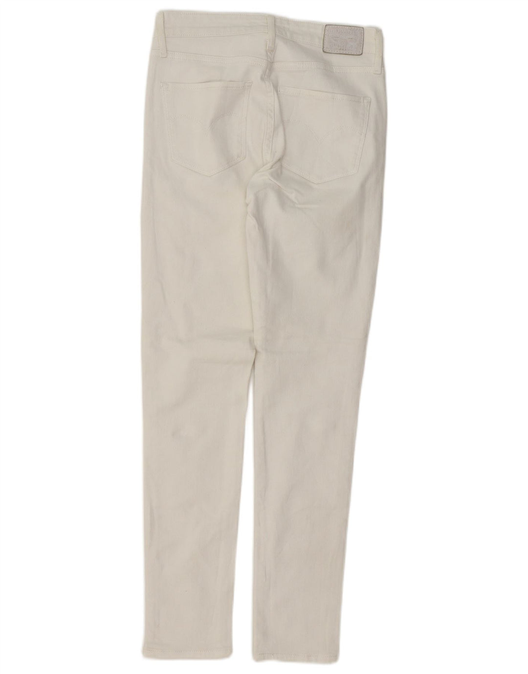 LEVI'S Γυναικείο 721 Ψηλό Skinny Jeans W26 L29 Λευκό