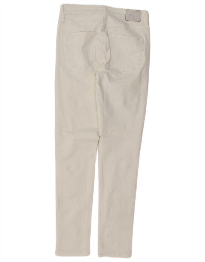 LEVI'S Γυναικείο 721 Ψηλό Skinny Jeans W26 L29 Λευκό