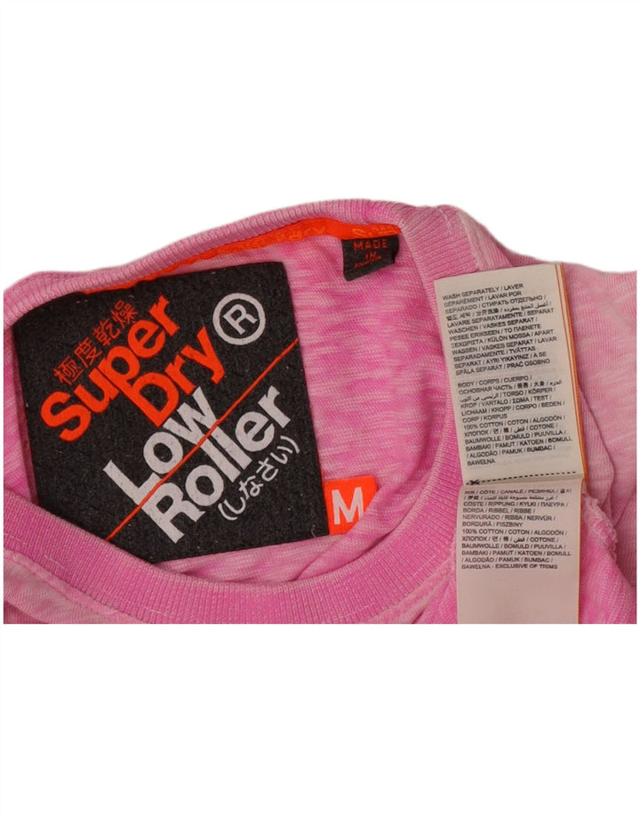 Ανδρικό T-Shirt Superdry Top Βαμβακερό μεσαίο ροζ φλύκταινας