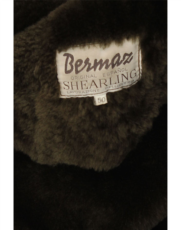 Vintage Γυναικείο Shearling Coat IT 50 XL Brown Shearling