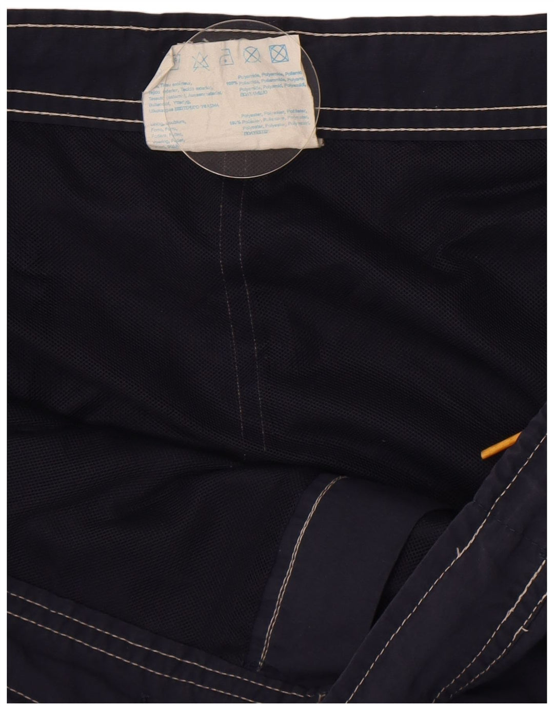Ανδρικό σορτς κολύμβησης Champion μεγάλο μπλε Navy Colorblock Πολυαμίδιο