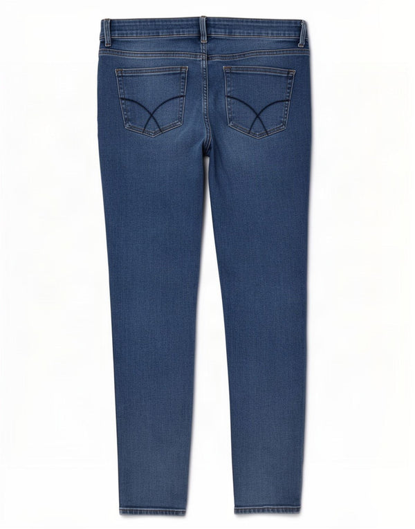 Crew Clothing Γυναικεία Slim Jeans UK 14 Large W34 L28 Blue Cotton