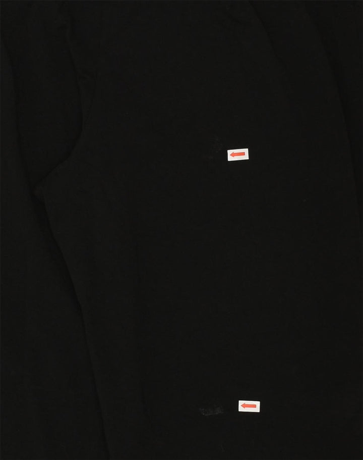 L.L.BEAN Womens Tall Bootcut Casual Trousers Medium W33 L32  Black Cotton | Vintage L.L.Bean | Thrift | Second-Hand L.L.Bean | Used Clothing | Messina Hembry 