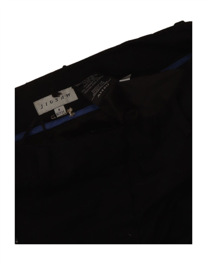 Γυναικείο παζλ Chino παντελόνι UK 8 Small W30 L31 μαύρο πολυεστέρα