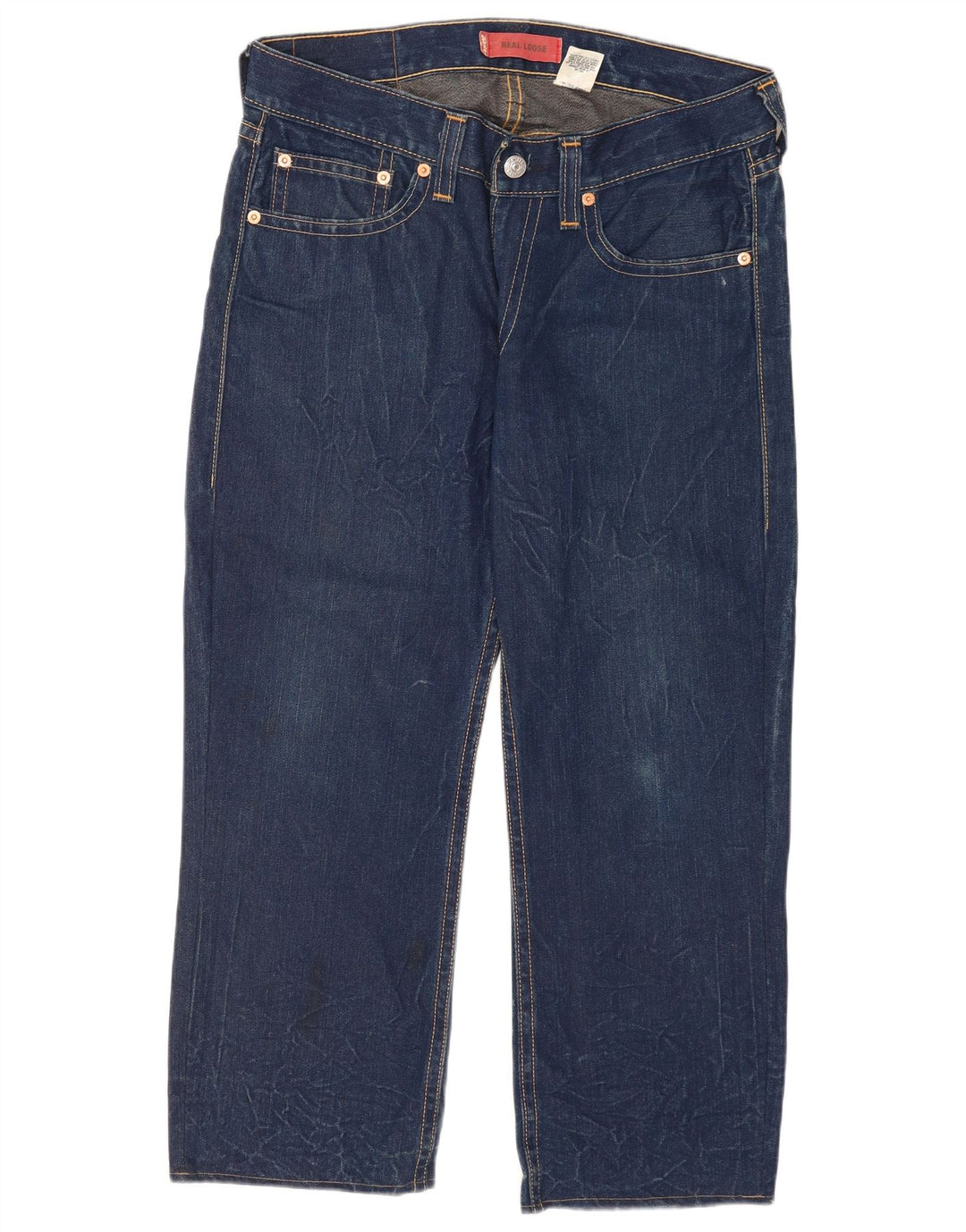 Ανδρικό τζιν Levi's Loose W34 L27 Navy Blue Cotton