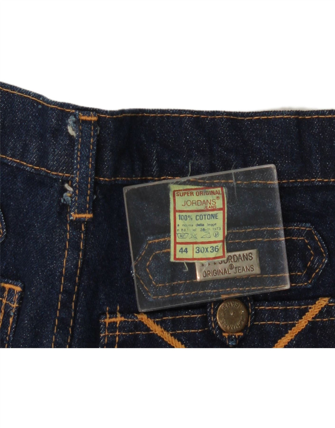 Vintage Γυναικείο Bootcut Jeans W30 L33 Navy Blue Cotton