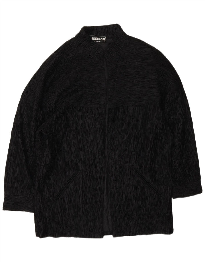 Fendi Γυναικείο Ανοιχτό Παλτό UK 18 XL Μαύρο