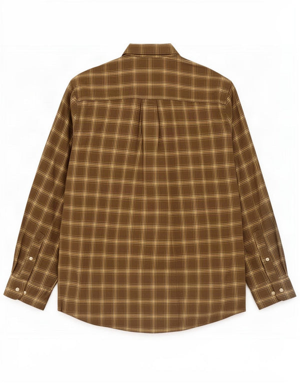 Ανδρικό πουκάμισο Timberland Flannel XL Χακί βαμβακερό