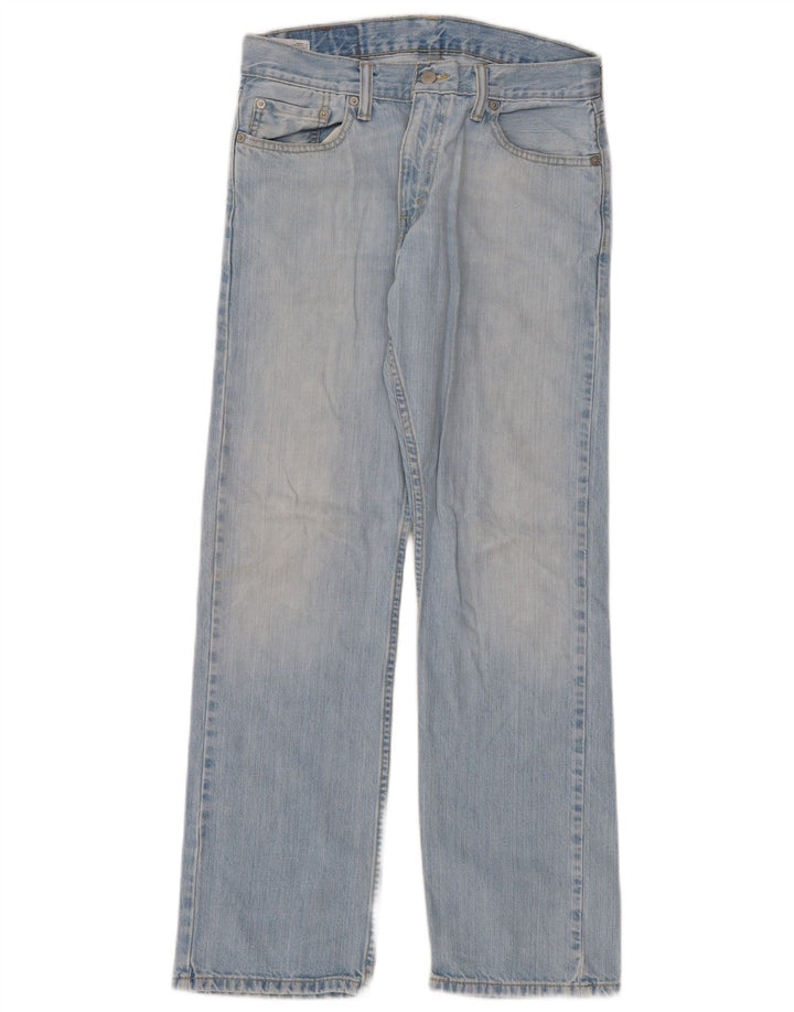 Levi's Mens 514 Straight Jeans W30 L30 Blue Cotton