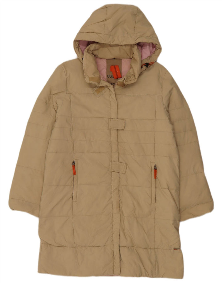 Colmar Γυναικείο μπουφάν με κουκούλα IT 44 Medium Beige Polyester