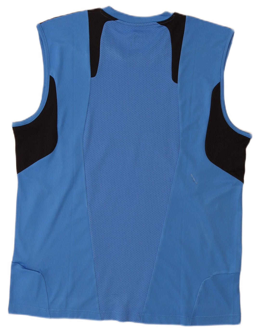 Adidas Ανδρικό γιλέκο Climacool Top Large Blue Colourblock Πολυεστέρας