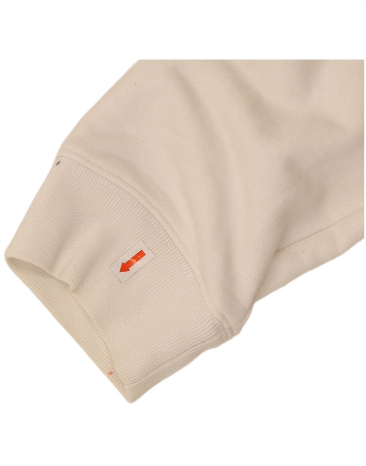 LACOSTE Ανδρικό Φούτερ Jumper Size 6 XL Λευκό βαμβακερό