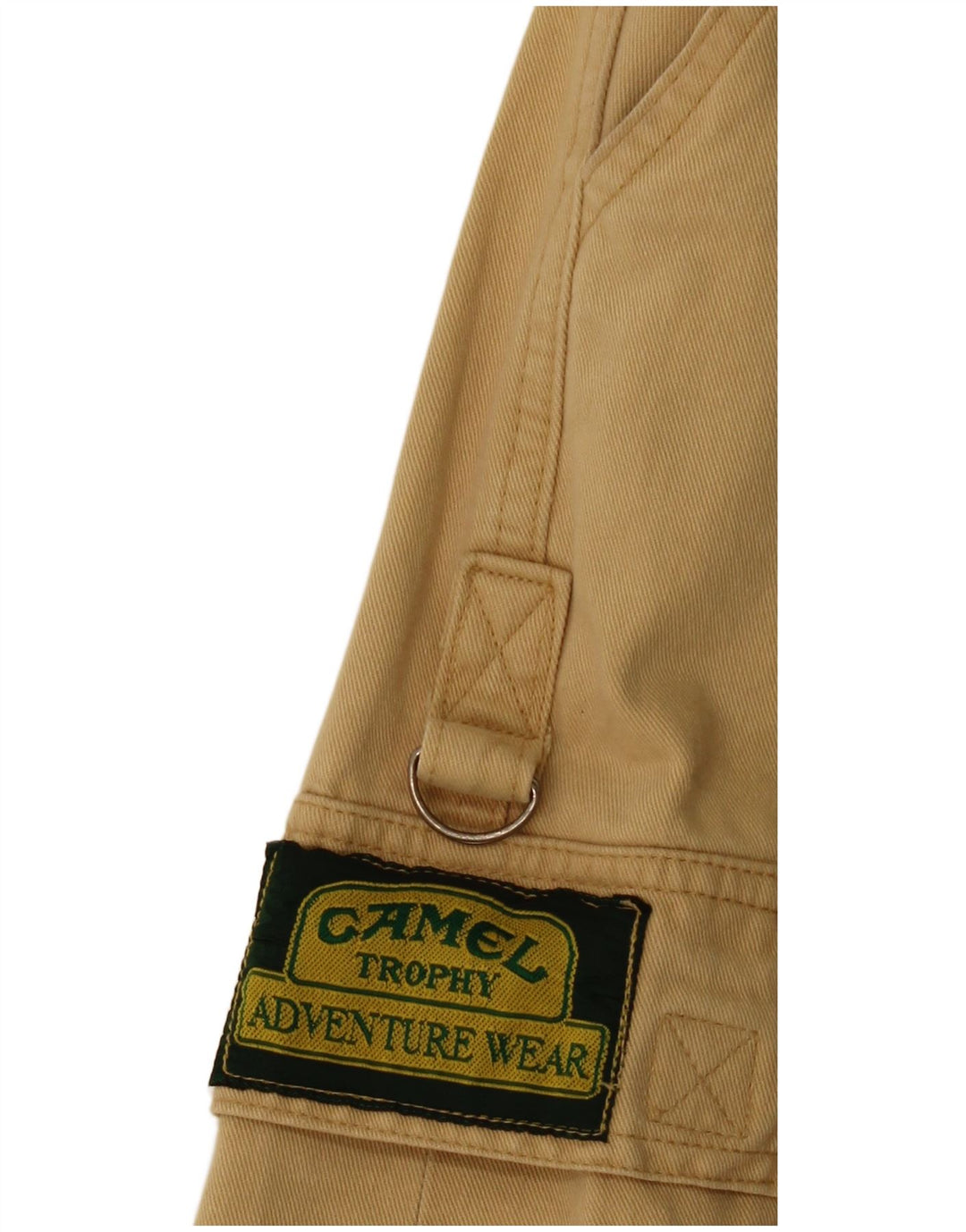 CAMEL Mens Cargo Shorts W34 Large Beige