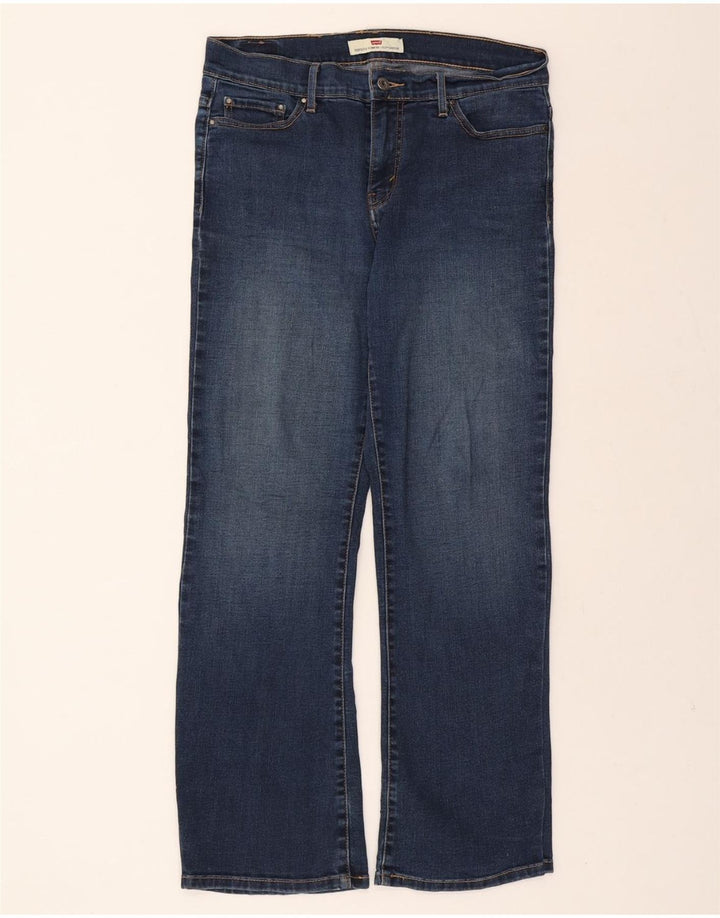 LEVI'S Womens 512 Bootcut Jeans US 10 Large W34 L30 Blue Cotton Vintage Levi's and Second-Hand Levi's from Messina Hembry 