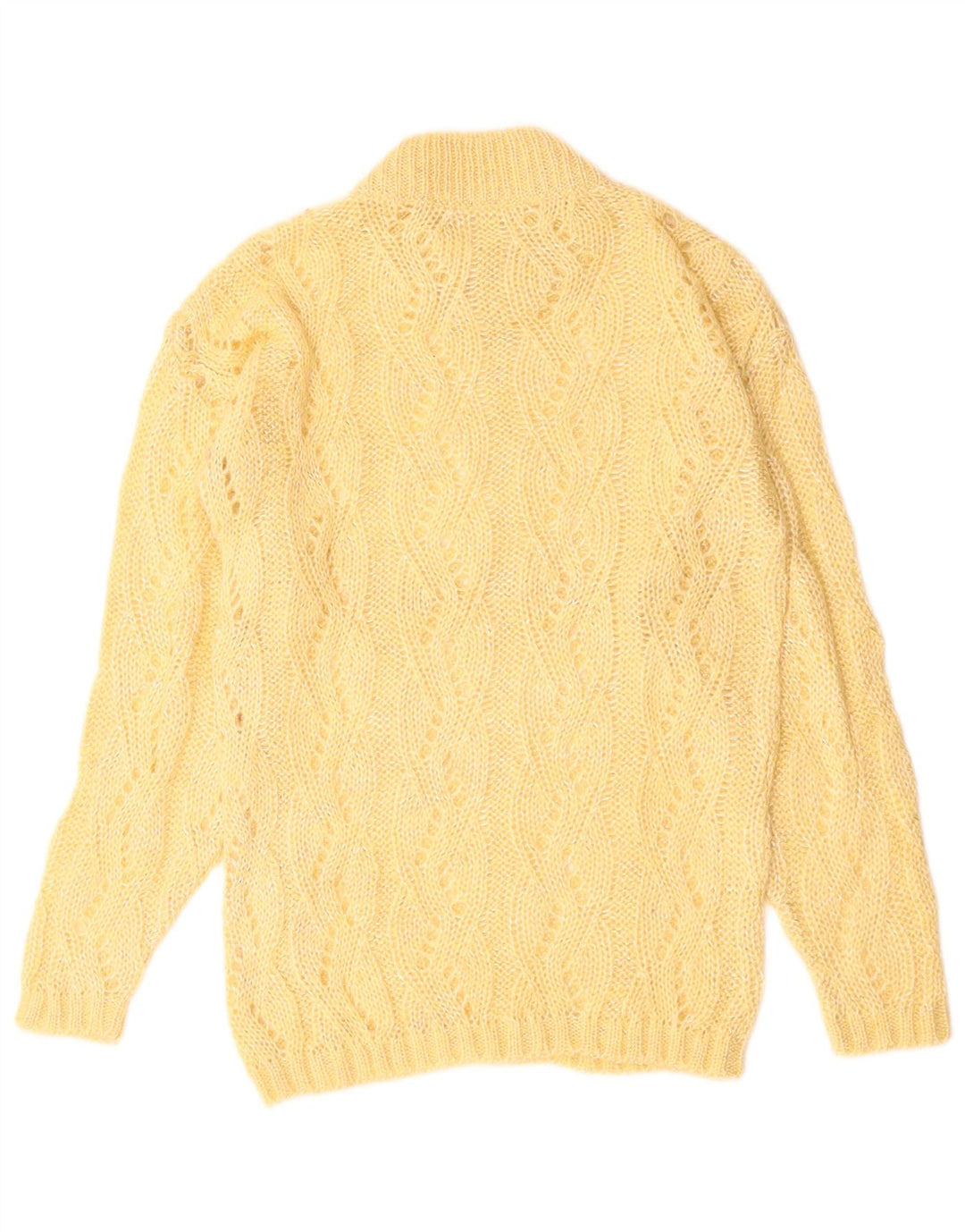 Γυναικείο πουλόβερ με λαιμό χελώνα VINTAGE UK 10 Small Beige