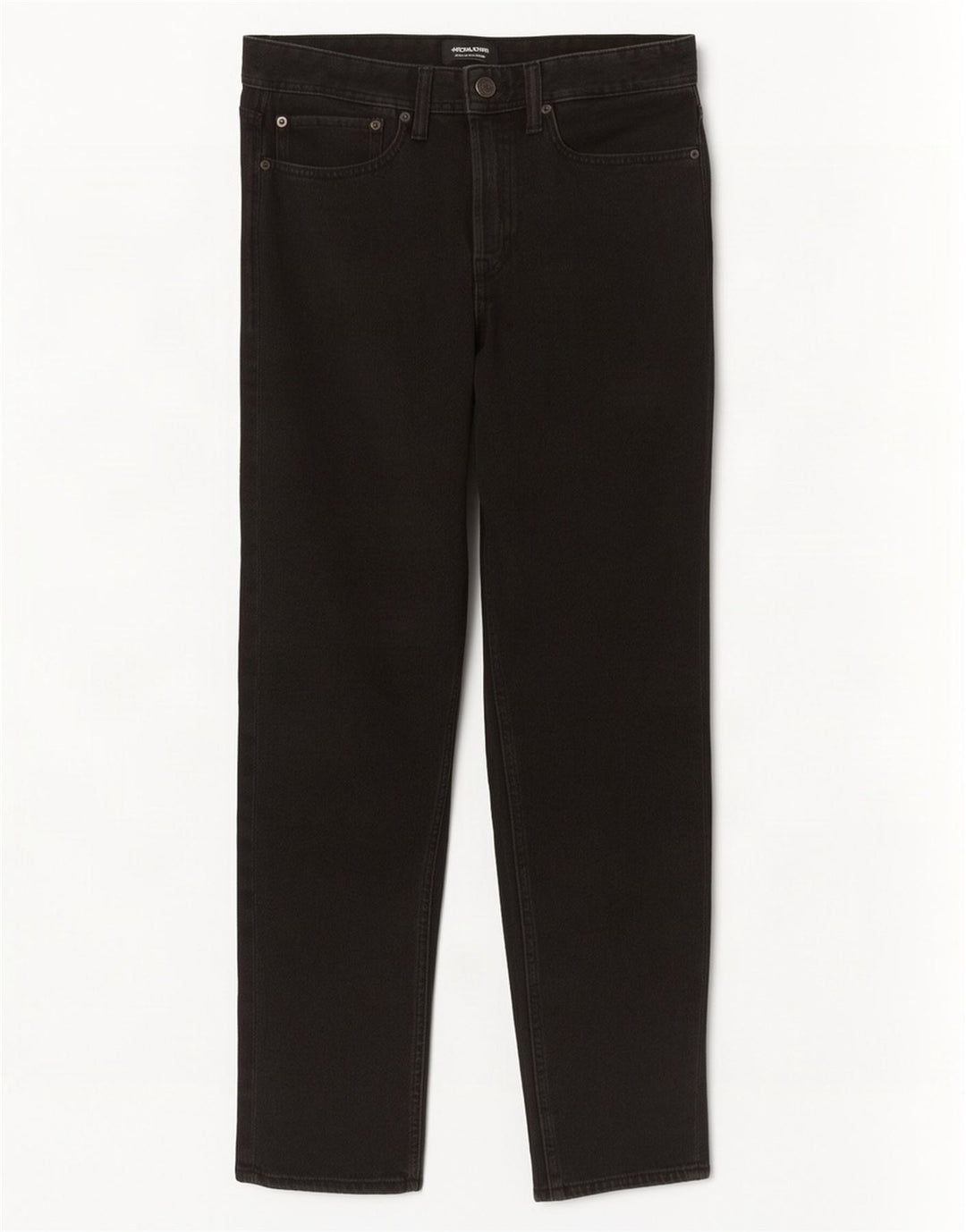 Jack & Jones Ανδρικό τζιν ίσιο W32 L32 μαύρο βαμβακερό