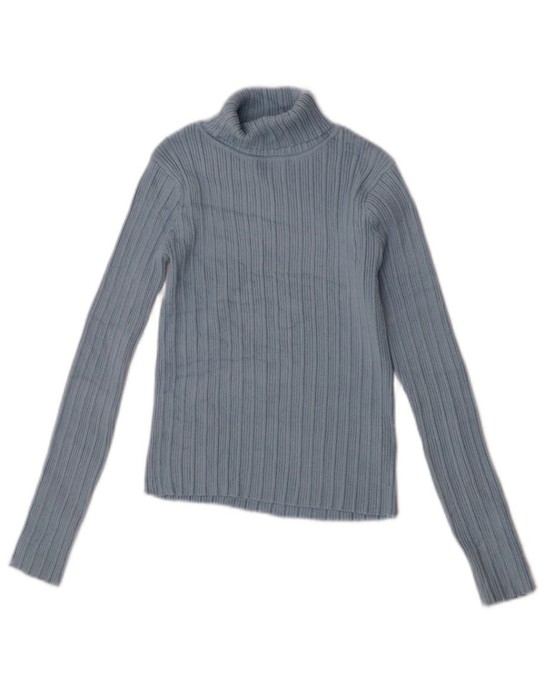 Zara Girls Roll Neck Jumper πουλόβερ 11-12 ετών Μπλε βισκόζη