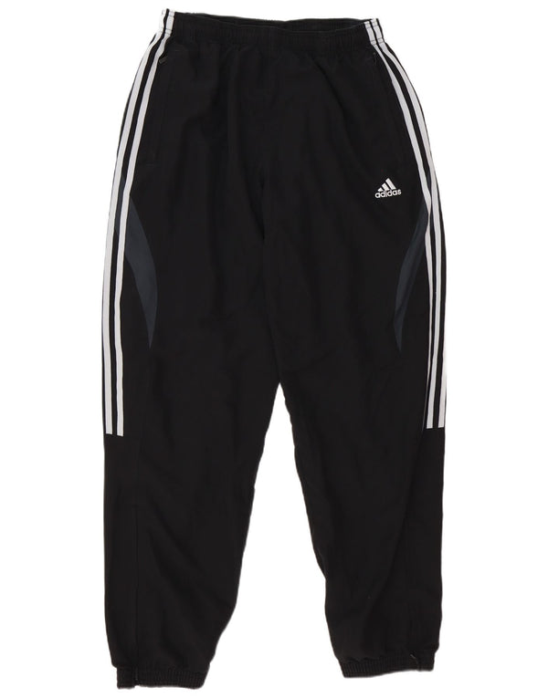 Adidas Mens Tracksuit Trousers Joggers Large  Black Colourblock Polyester