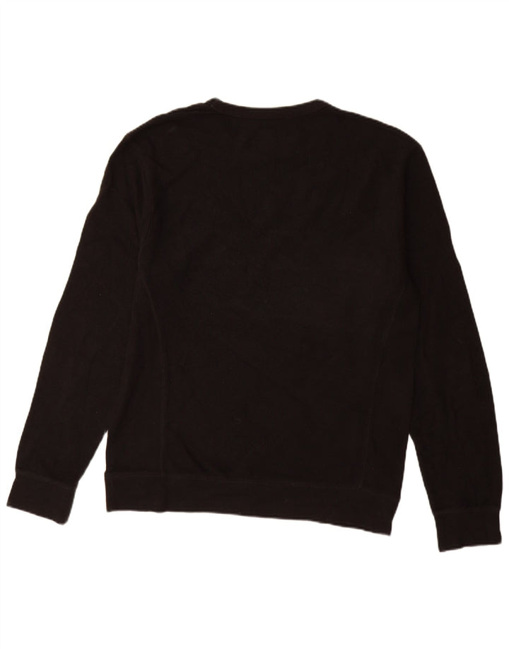 Ανδρικό πουλόβερ Zara Crew Neck Jumper 2XL Μαύρο