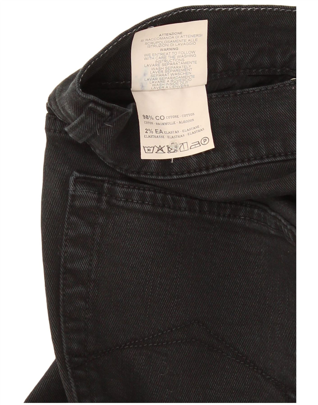Carrera Ανδρικό 700 ίσιο τζιν W31 L33 Μαύρο βαμβακερό