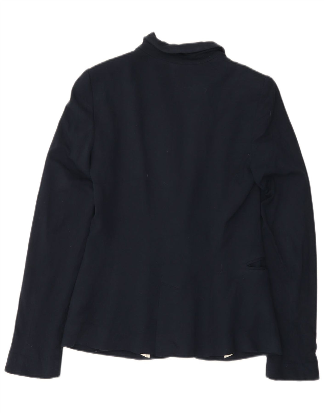 Zara Γυναικείο Μπλέιζερ Μπουφάν UK 10 Small Navy Blue