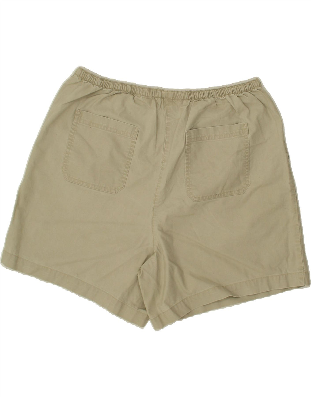 L.L.BEAN Womens Chino Shorts Large W38  Khaki Cotton Vintage L.L.Bean and Second-Hand L.L.Bean from Messina Hembry 