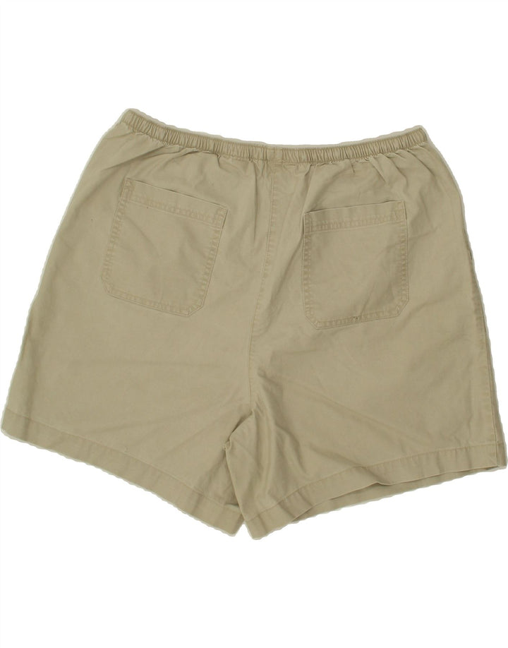 L.L.BEAN Womens Chino Shorts Large W38  Khaki Cotton Vintage L.L.Bean and Second-Hand L.L.Bean from Messina Hembry 