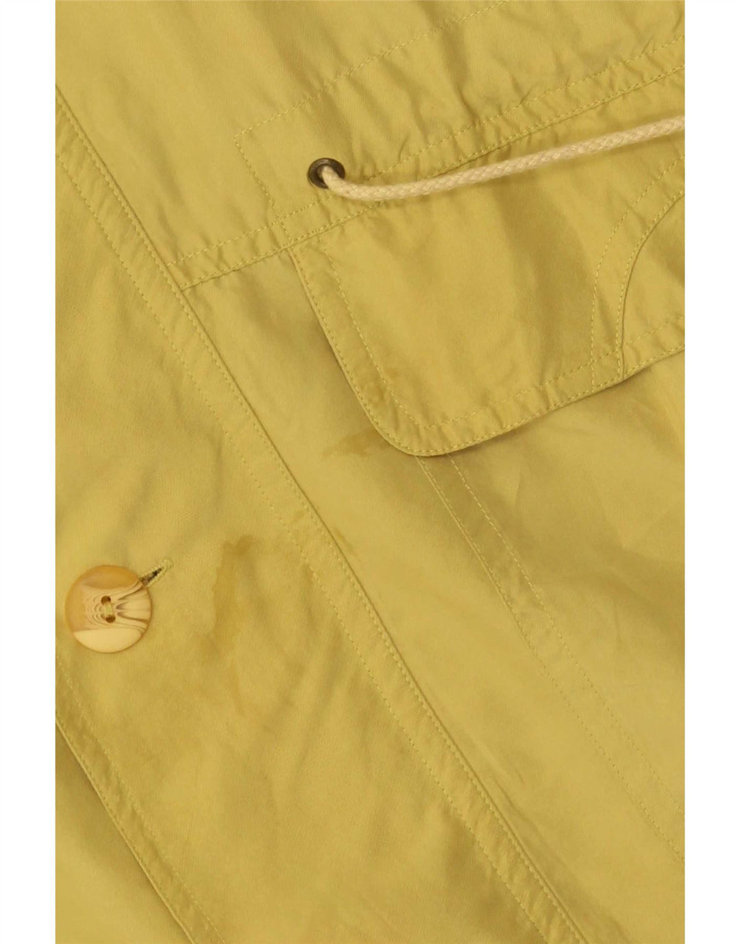 Vintage Ανδρικό Utility Jacket UK 44 2XL Yellow Silk