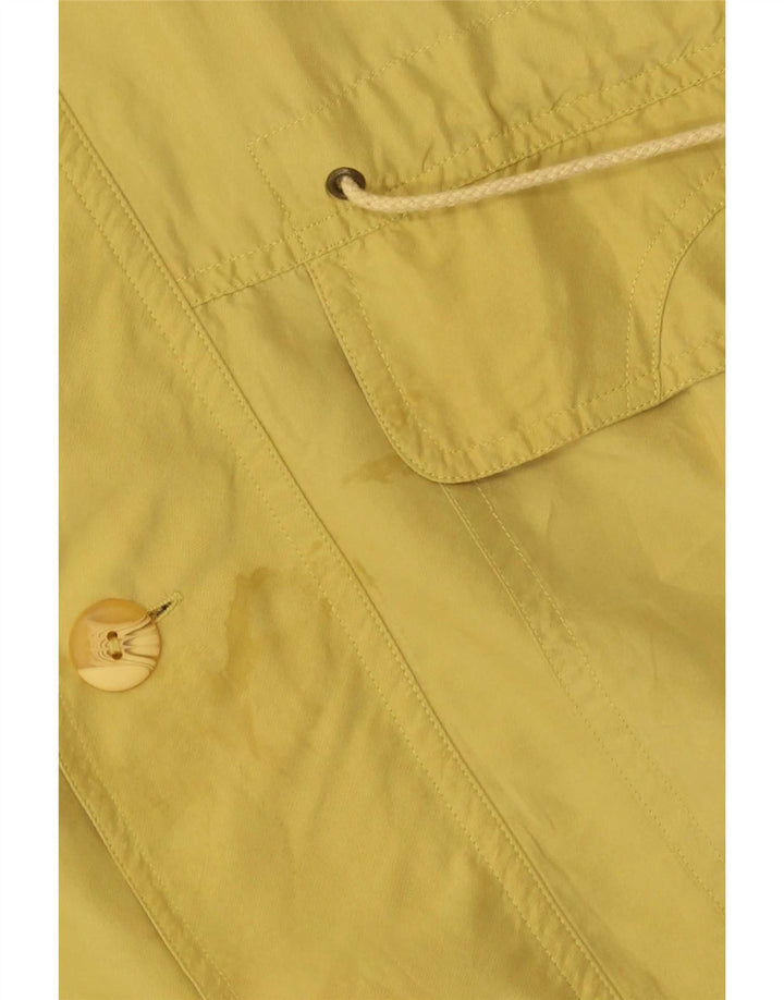 Vintage Ανδρικό Utility Jacket UK 44 2XL Yellow Silk